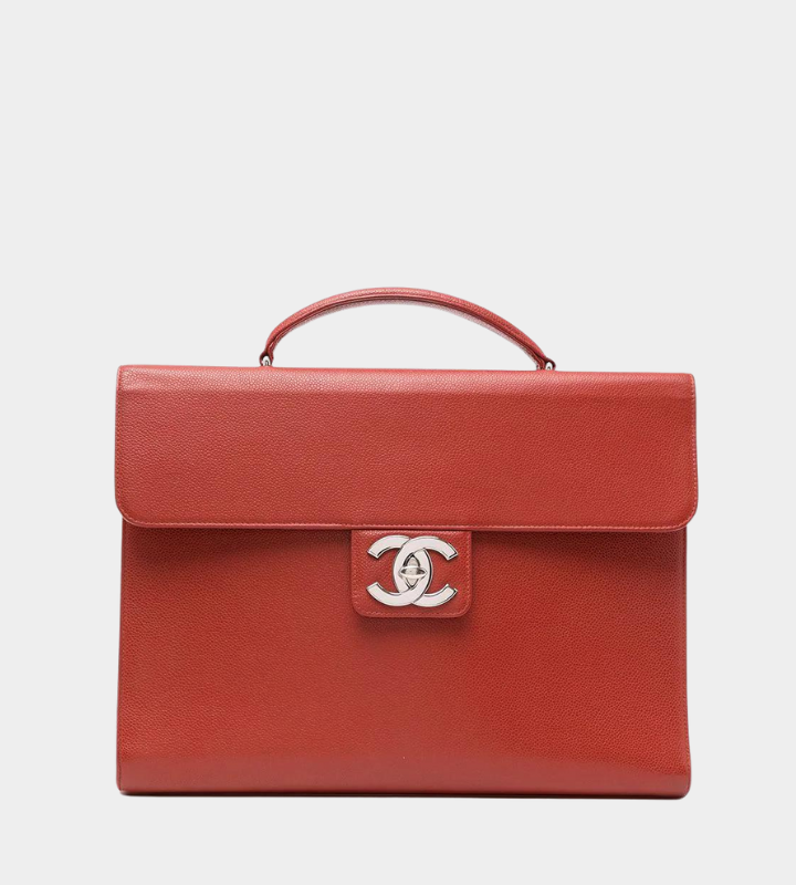 Chanel Pre-Owned 1998 CC turn-lock briefcase
