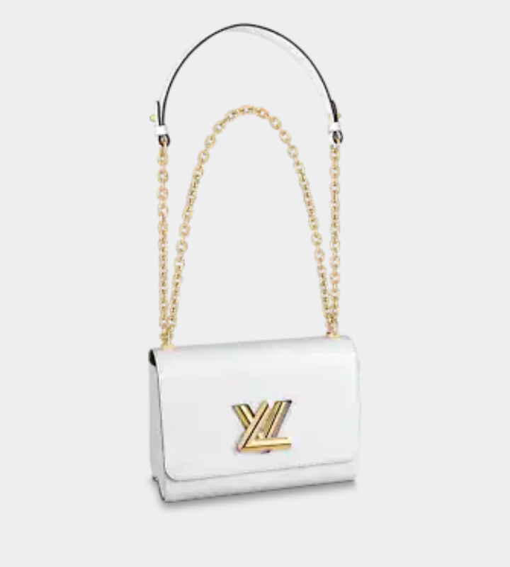 Louis Vuitton Twist MM White