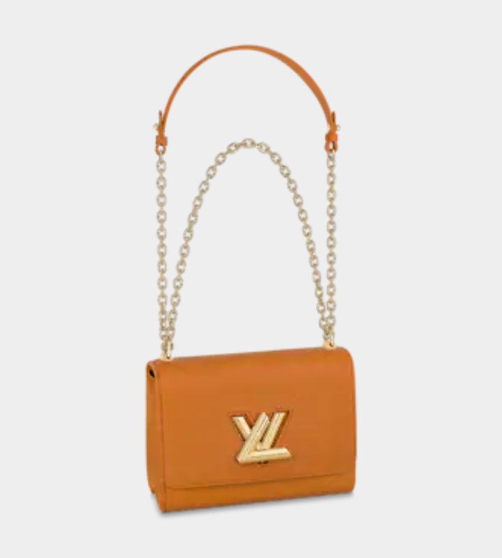 Louis Vuitton Twist MM, Gold Honey